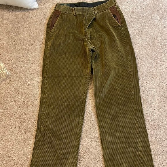 Orvis Mens Corduroy Pants 32x32 